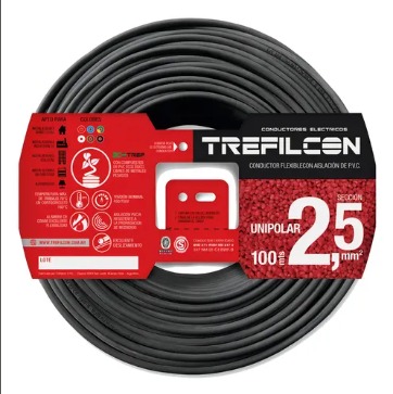 Cable Eléctrico Normalizado 2,5mm Trefilcon X 100 Metros