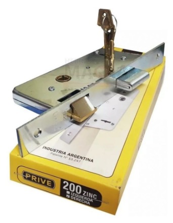 Cerradura Prive 200 pasador rectangular